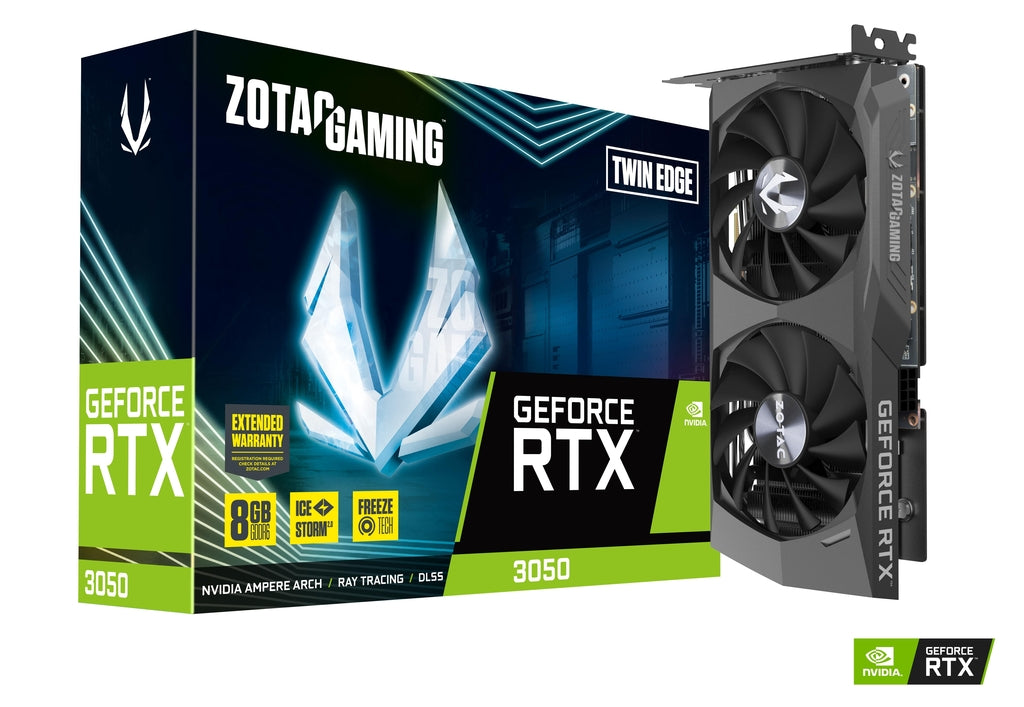 ZOTAC GAMING GEFORCE RTX3050 Twin Edge 8GB